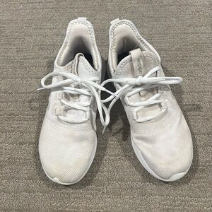 White adidas sneakers